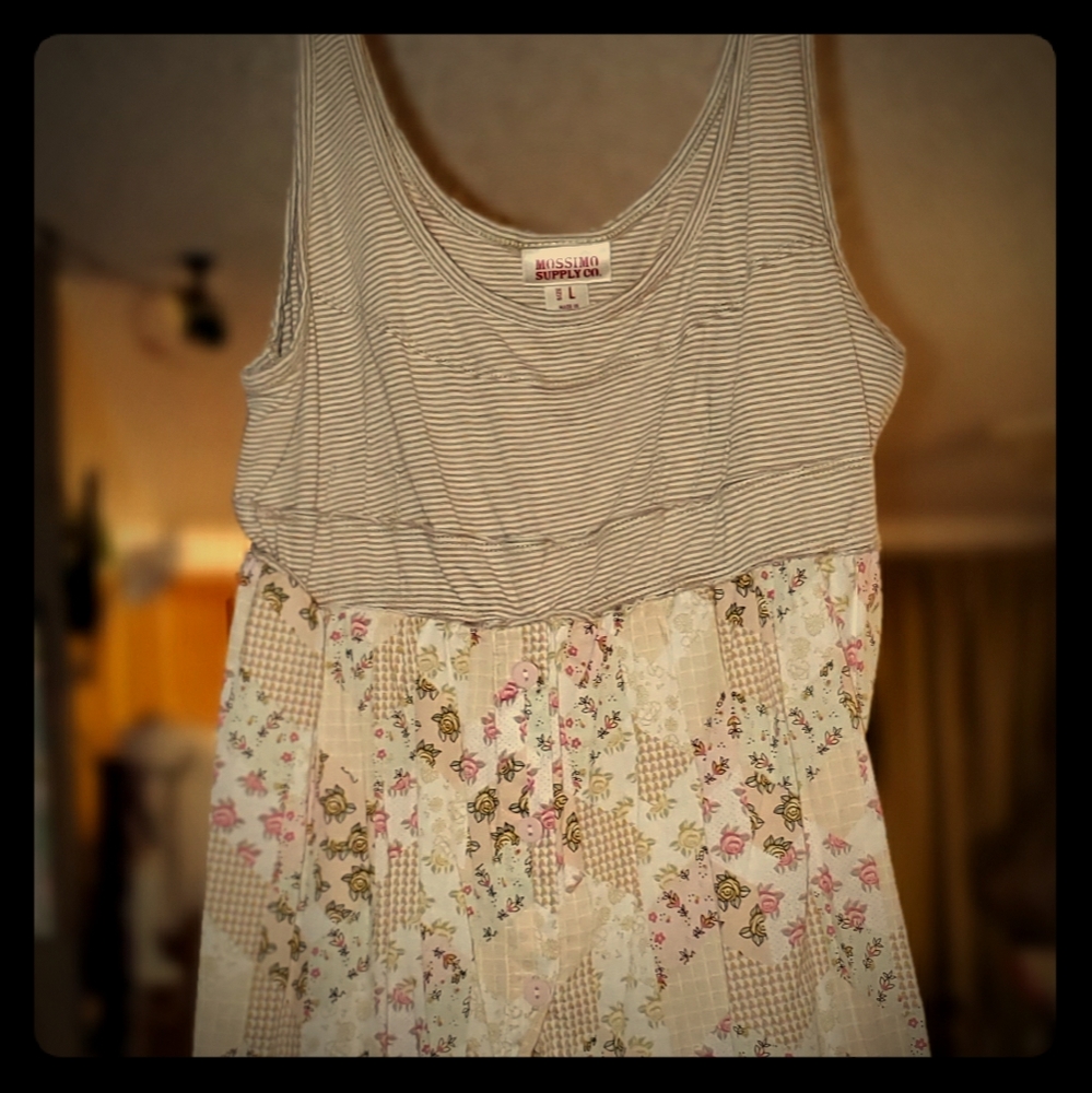 Mossimo flowy tank floral print